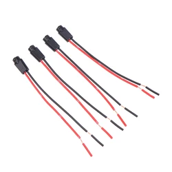 5Pcs T5 LED Bulb Holder Socket For 1.2W W3W Width Instrument Light Socket LED T5 Light Bulb Plug Extension Cables Harness