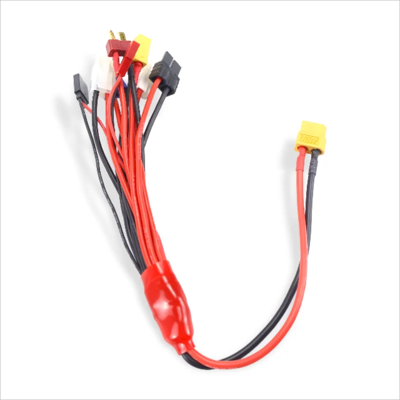 NewTypeXT601-9Meerdere stekkers Conversie kabel converter Terminal T EC3 XT30 JST TRX FUTABA TAMIYA Verhogen PlugCharger Accessoire