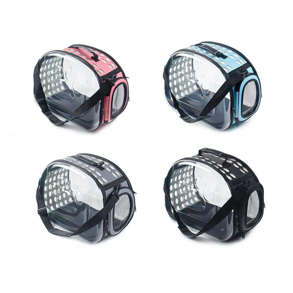 

Pet Cage Pink Carrier Puppy Bag Backpack Outdoor Cat Purse Small Dog Travel Bags Trip