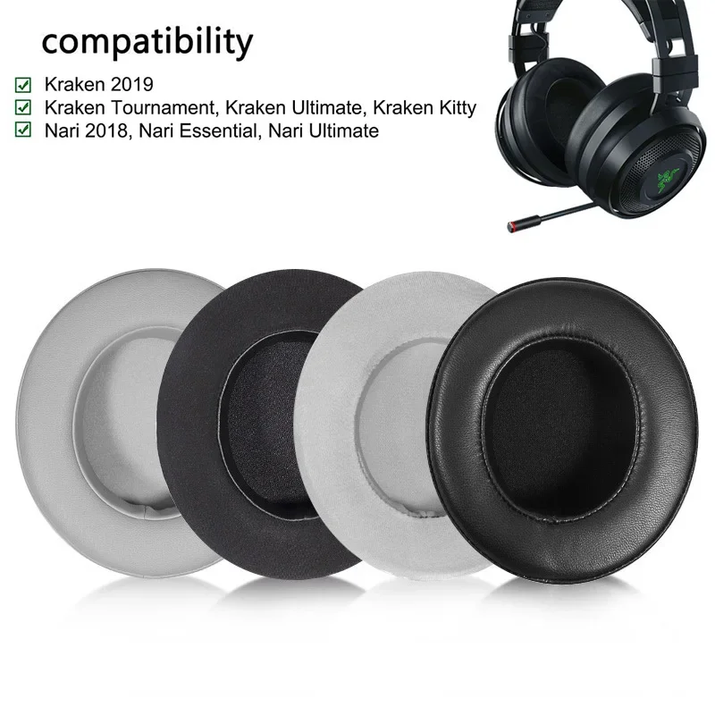Wymienne nauszniki lub opaska na głowę do słuchawek Razer Kraken TE / Kraken Kitty Editio Kraken Ultimate Nari Poduszki nauszne — zdjęcie produktu 2