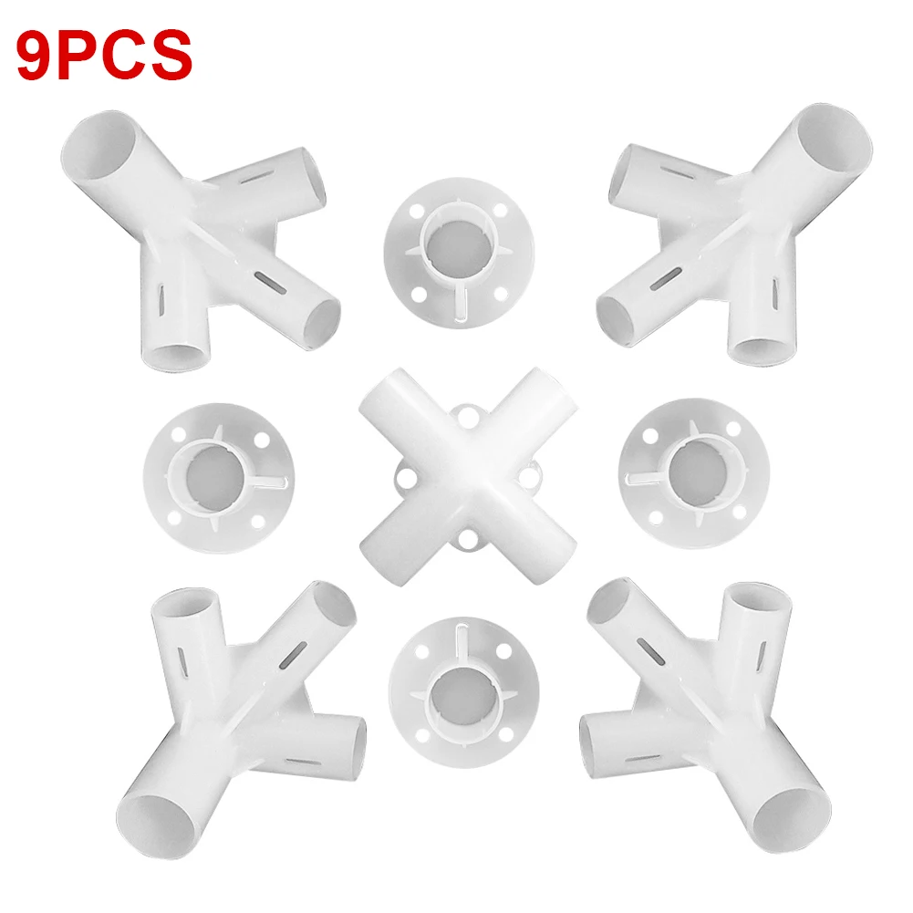 10 Sets Tent Connector Parts Tent Replacement Spare Parts Plastic Tent Feet Corner Tent Accessories for Camping Car Canopy