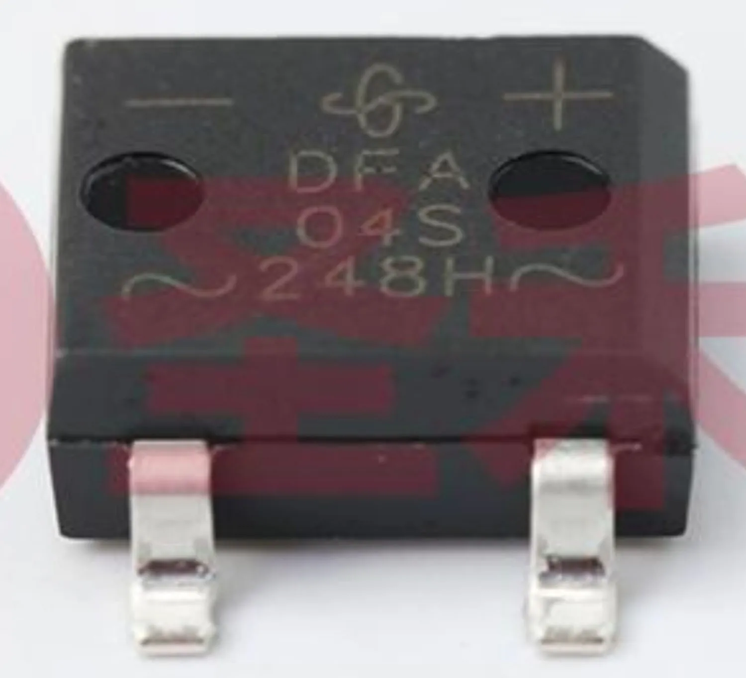 مقوم جسر ، أحادي الطور ، معيار 400v-1a ، نوع تثبيت السطح ، dfs: 42/77 ، 10-50 قطعة