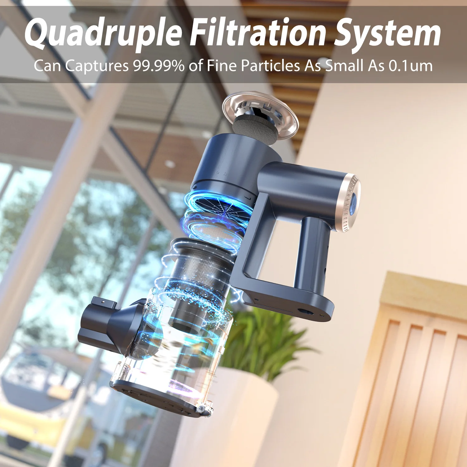 Handheld Smart Home Appliance Smart Vacuum Cleaner Wireless Cordless Vacuum Cleaner