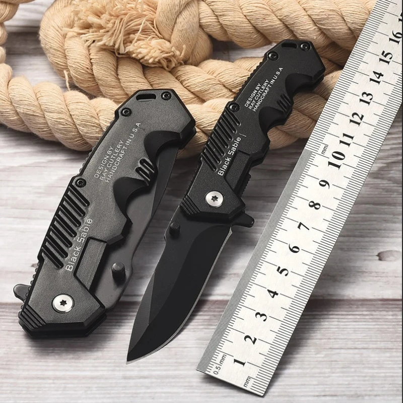 

EDC Outdoor Camping Folding Knife Multifunctional Mini Pocket Folding Knife Unpacking Mountaineering Adventure Survival Knife