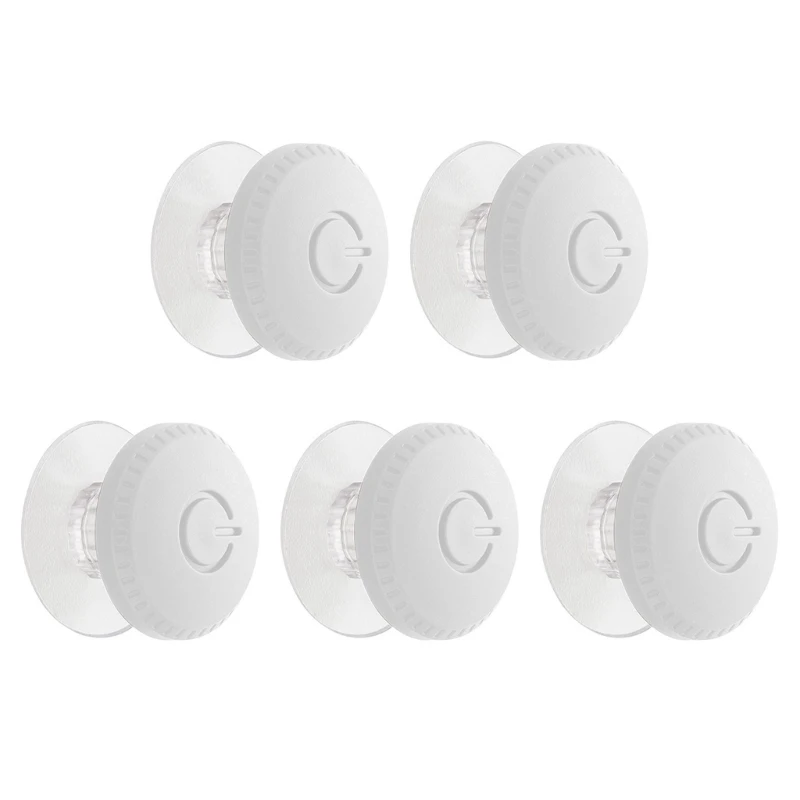 K1MF 5pcs Stylish Toilet Press Button Water Press Flush Button Unique Bathroom Accessory for Modern Look Convenient and Safe