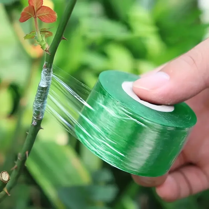 1 Roll High-Quality Self-Adhesive Grafting Tape, 3cm Wide. Durable, No-Knot Needed for Fruit Tree Seedlings & Budding.