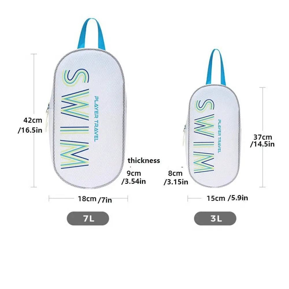 Waterproof Swimming Handbag Dry Wet Separation Large Capacity Toiletries Bag Cute Breathable Pool Waterproof Storage Bag