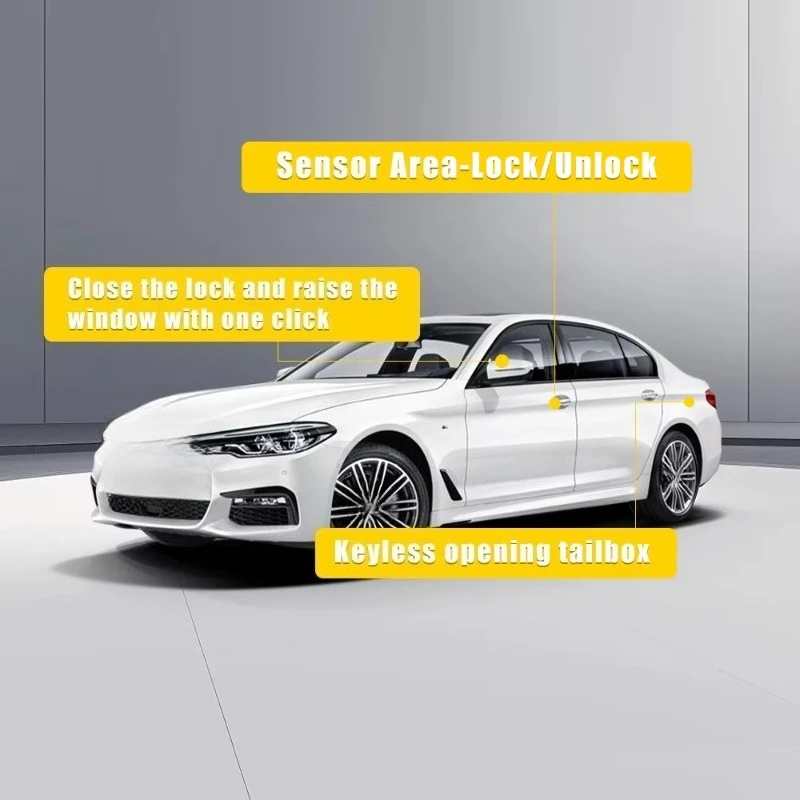 Comfort Access Touch-Activated Keyless Entry with Plug and Play PKE System No Programming Required