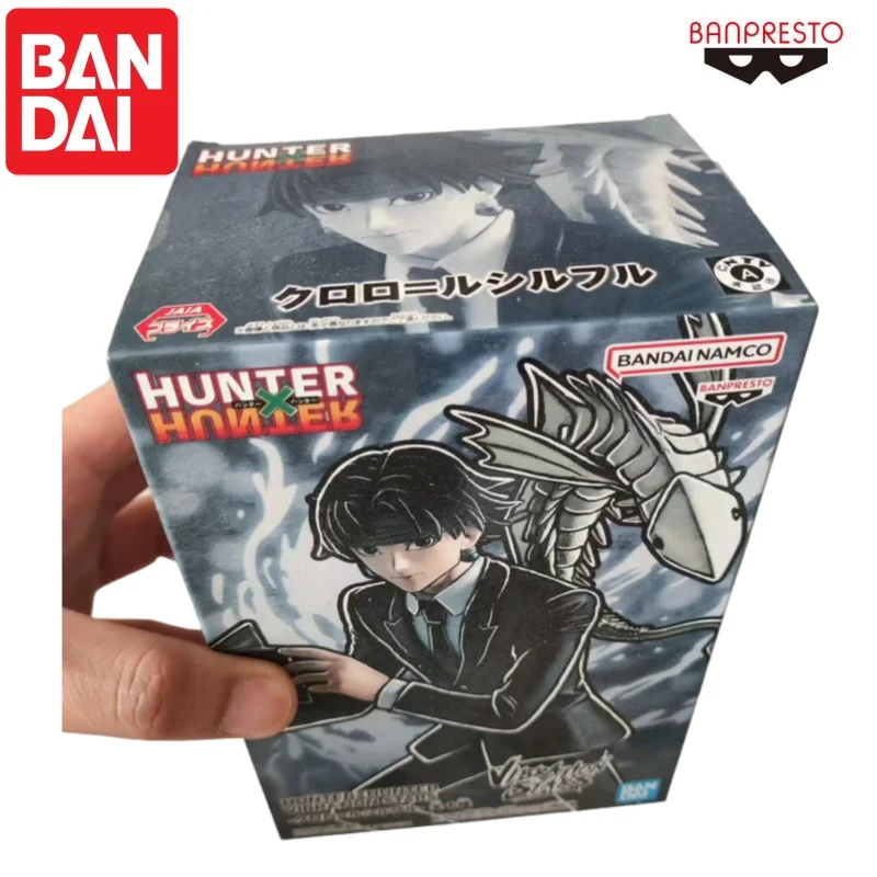 

Bandai в наличии, оригинальная кукла Banpresto Chrollo Lucilfer, новая фигурка в штучной упаковке, анимационные периферийные устройства, персонажи, гараж