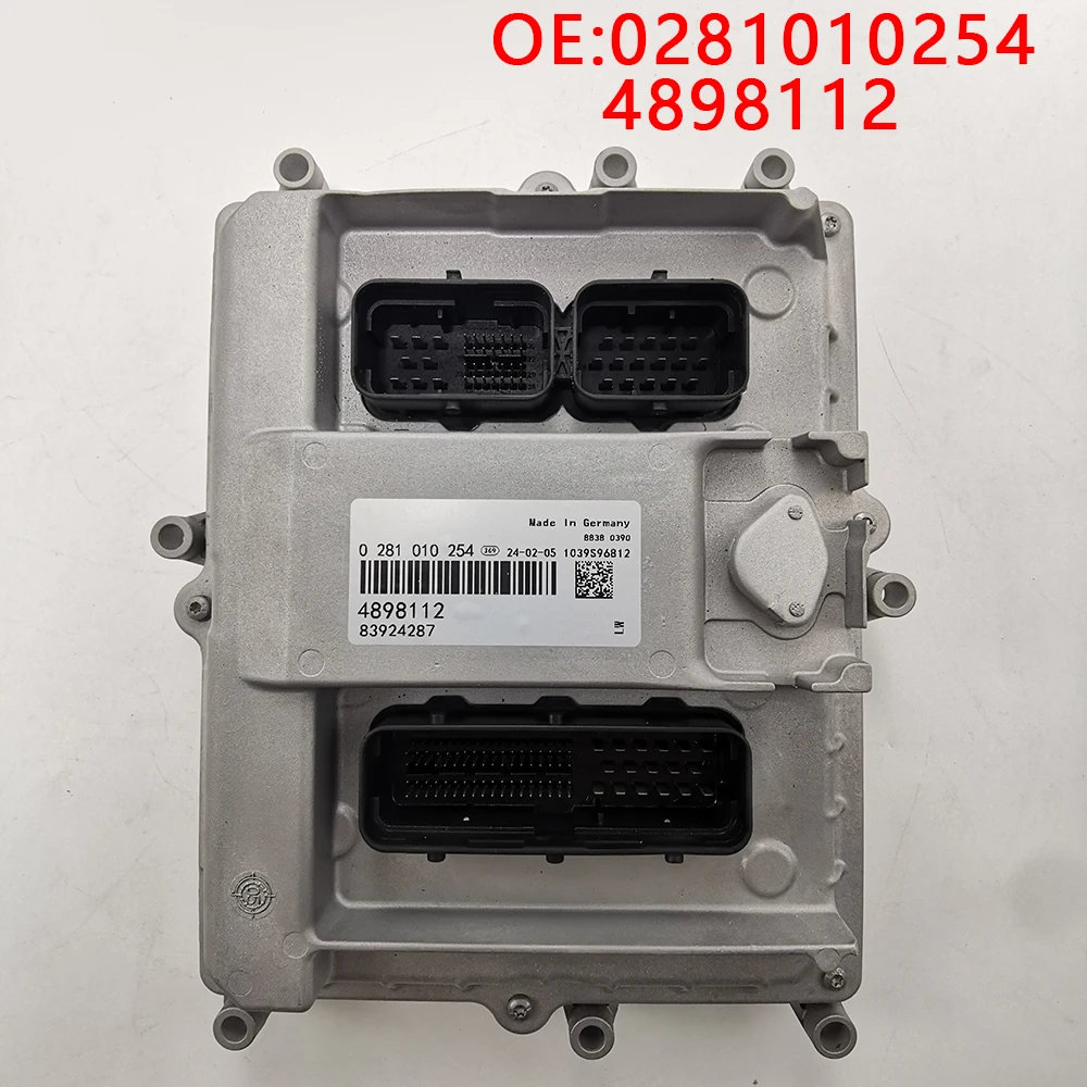 

For Original Engine Computer Board ECU 0281010254 4898112 Electronic Control Unit for Cummins Engine