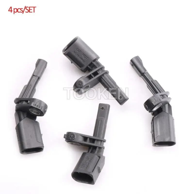 

4pcs ABS Speed Sensor For WHT003856/57/58/59 AUDI A3 Q3 TT Skoda Octavia SEAT For VW Volkswagen Tiguan GOLF 5 6