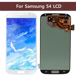 Super AMOLED LCD screen for Samsung Galaxy S4 i9500, touch screen assembly Replacement Parts, 100% tested