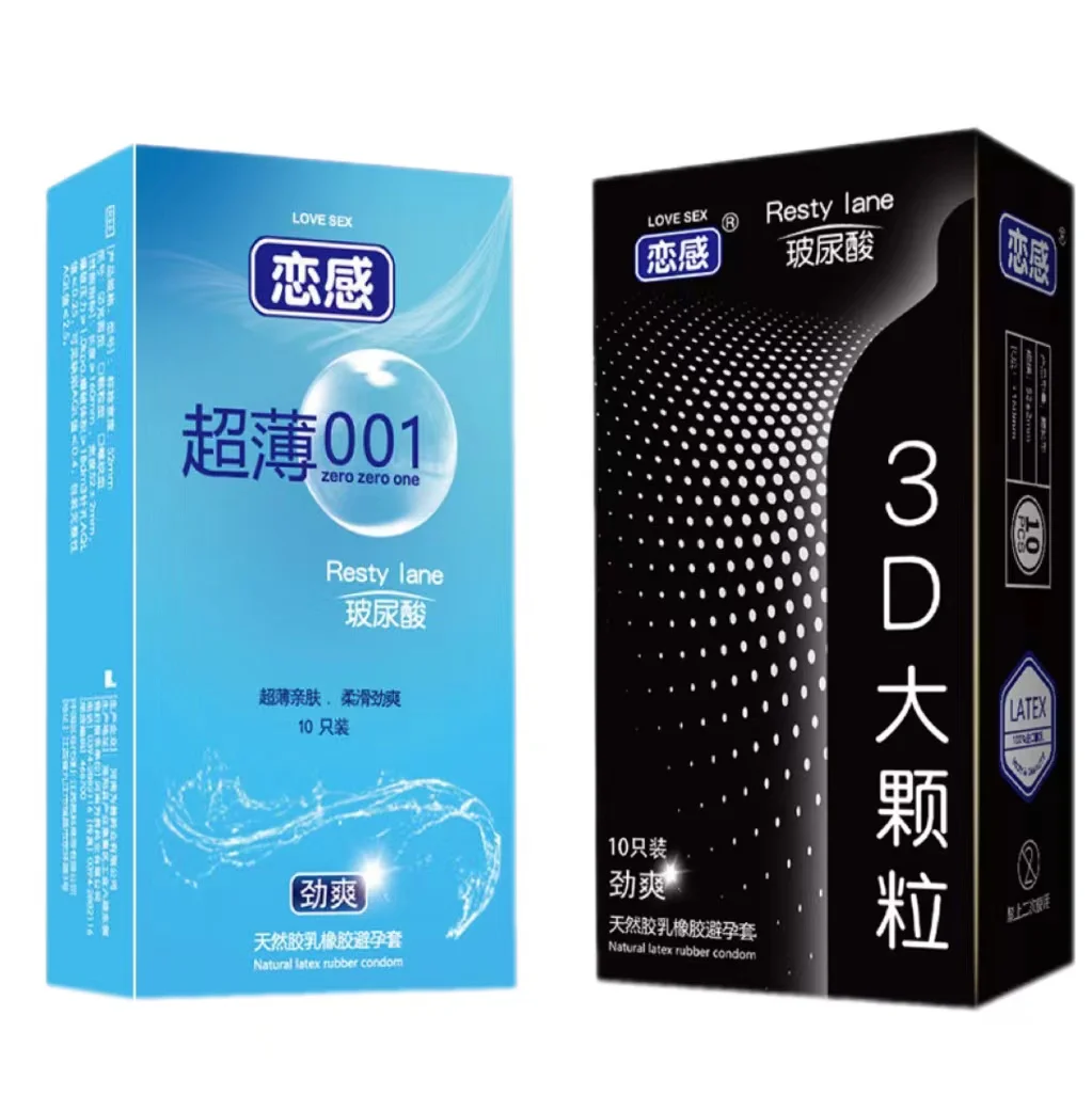 Hyaluronic Acid 0.01 Ultra Thin Condoms Long-lasting For Men Sex Ejaculation Delay Latex Condom Penis Sleeve For Adults Sex Love