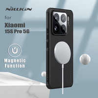 Nillkin for Xiaomi Mi 15S Pro 5G Case Super Frosted Shield Magnetic Ultra-Thin Hard PC Magsafe Soft Edge Protection Back Cover