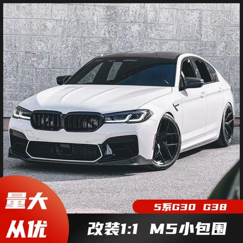 Upgrading the old model to the new large body kit with a modified front bumper