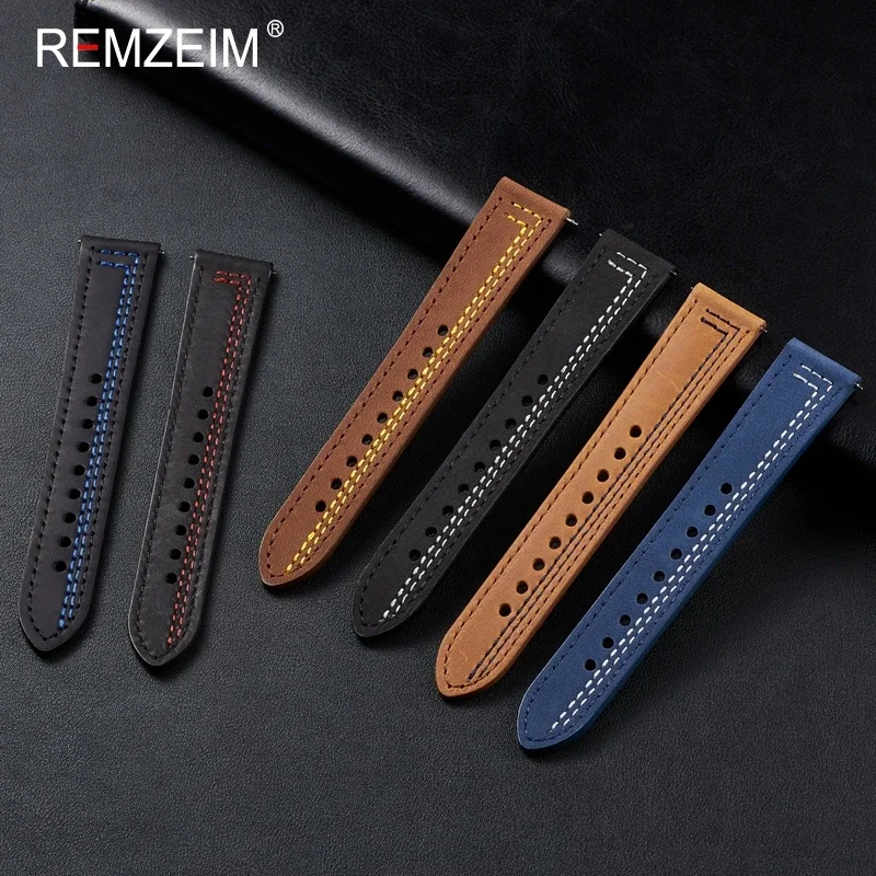 Quick Release Watchbands Smartwatch Band 20mm 22mm Universal Bracelet Retro Watch Strap Bracelet Handmade