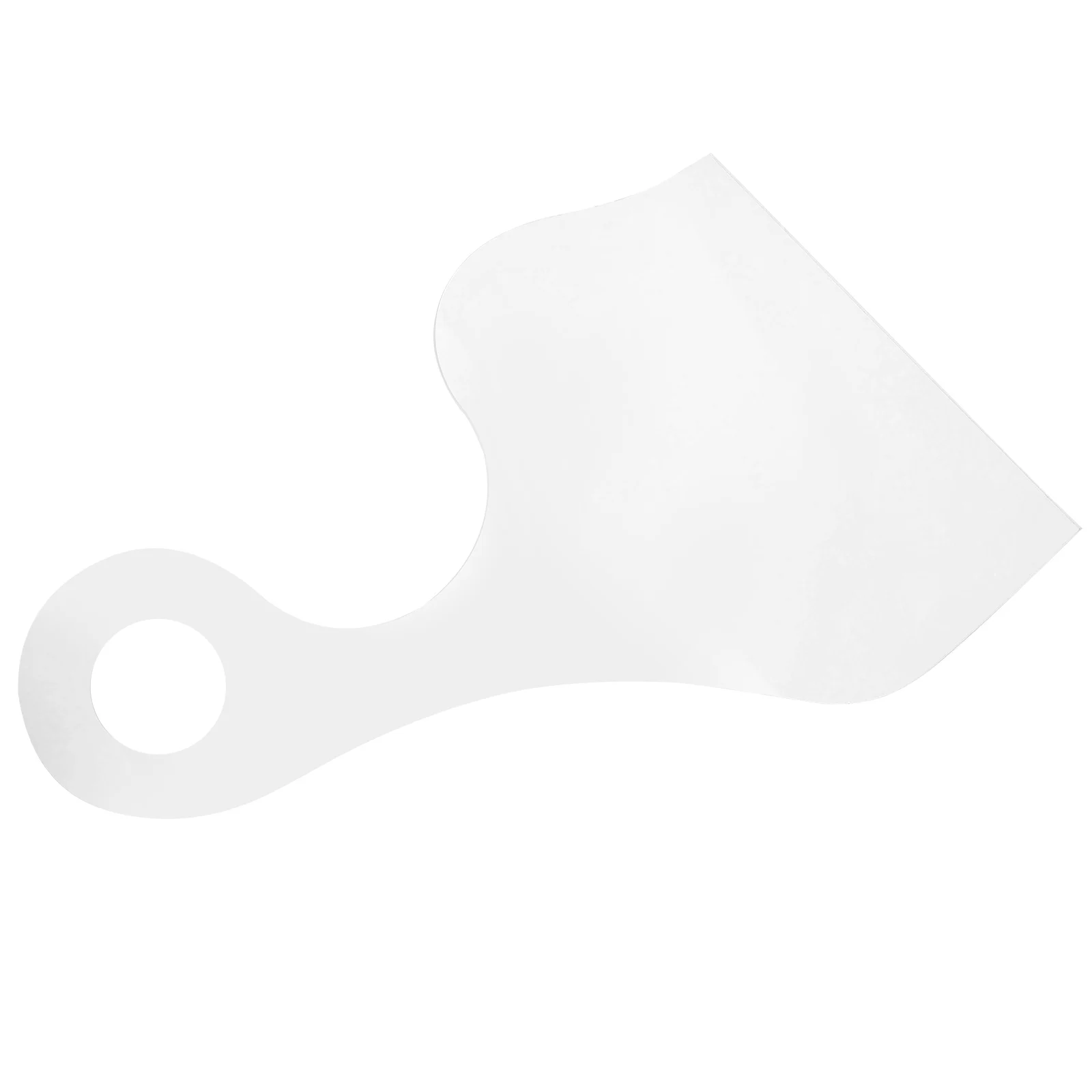 

1pc Kitchen Cutting Tools Acrylic Router Template Charcuterie Pattern Guide Stencil Templates Woodworking Angled Board Handle