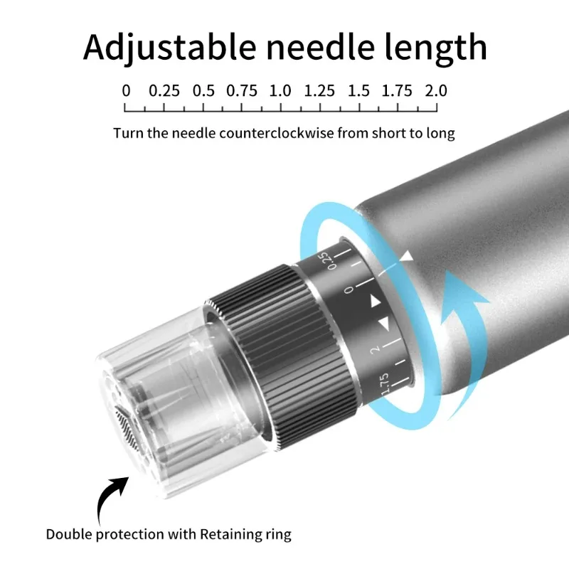 Pena Aplikator Otomatis Isi Ulang USB untuk Perawatan di Rumah