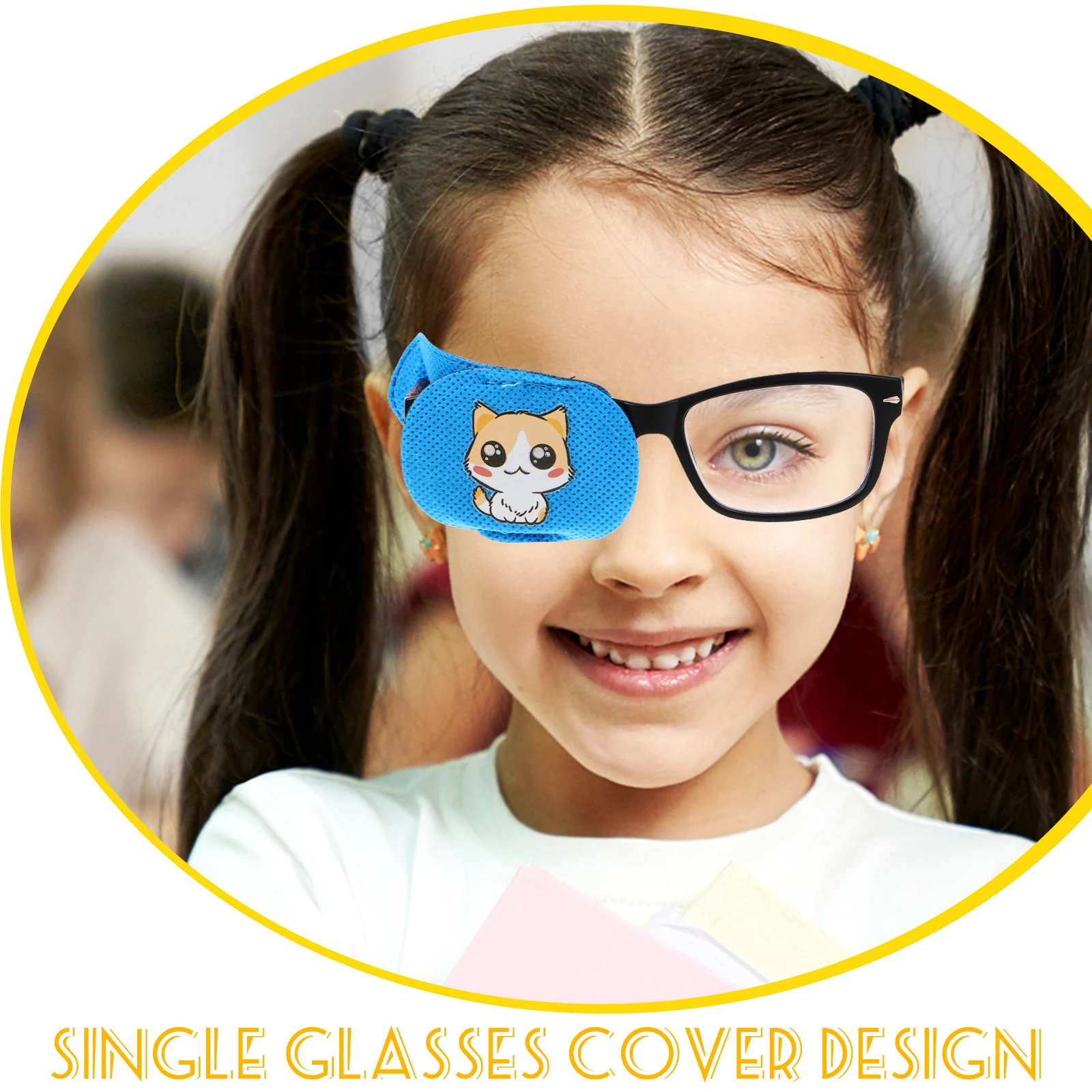 

6 Pcs Correction Eye Mask Adhesive Patch for Kids Lazy Treatment Children Patches