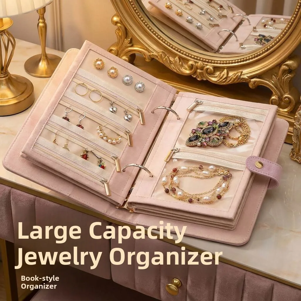 high-end-jewelry-travel-case-soft-velvet-storage-organizer-for-rings-necklaces-earrings-portable-gold-jewelry-box