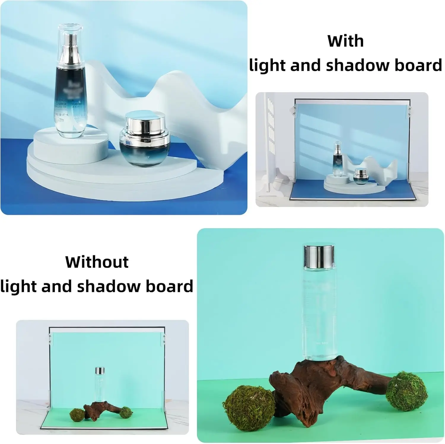 Selens-tablero de fondo para fotografía, Kits de estudio fotográfico, fotografía de fondo, 12 accesorios de fotografía de papel de fondo de doble cara