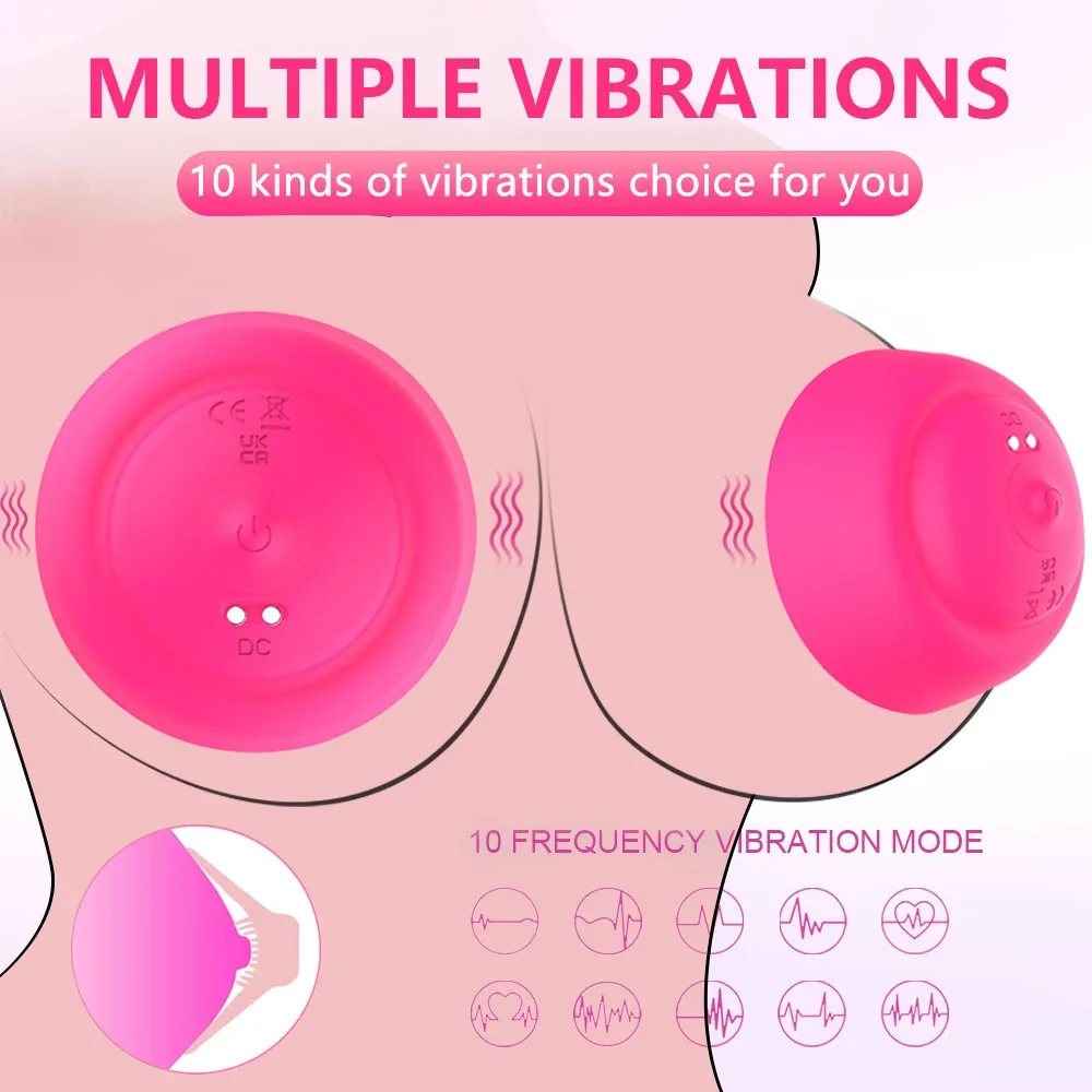 Vibrador remoto para pezón y punto G, bomba succionadora de pezón, ventosa, masaje de pecho, estimulador de clítoris, juguete sexual para mujer, suministros para adultos