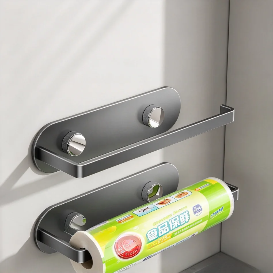 Bathroom Wall Shelf No Drill, Suction Cup Wall Mount Shower Caddy Shampoo Holder for Bathroom Toilet Kitchen