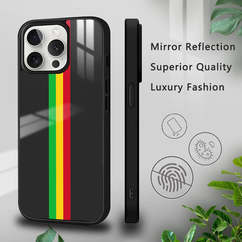 Mali Flag Phone Case For iPhone 16 15 14 13 12 11 Pro Xs Max Mini Plus Celulares Hard Funda