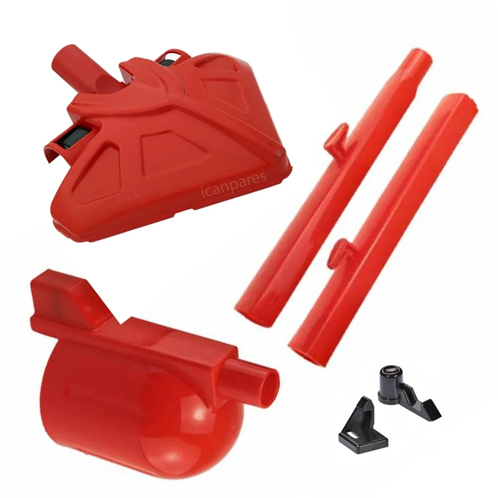 Compatible for Phantom P 1200 DU 2000 Vacuum Cleaner Practical Triangle Emici Hopper and Pipe Kit-Red