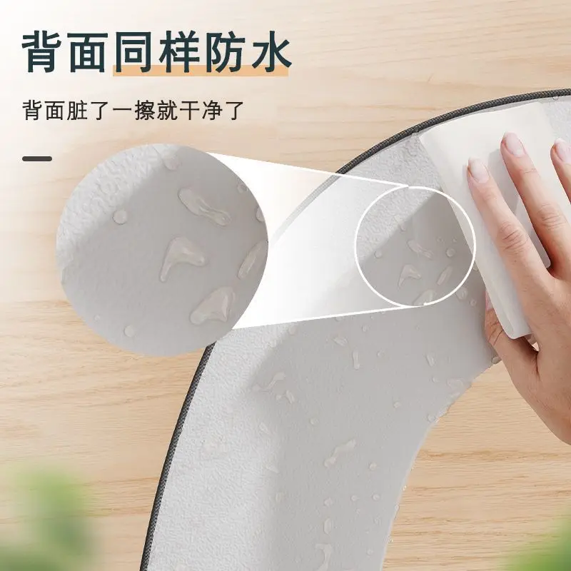Zipper Toilet Seat Cushion Waterproof and Non-icy Butt Universal in All Seasons, Leave-in and Washable Toilet Toilet Seat Cover - view 4