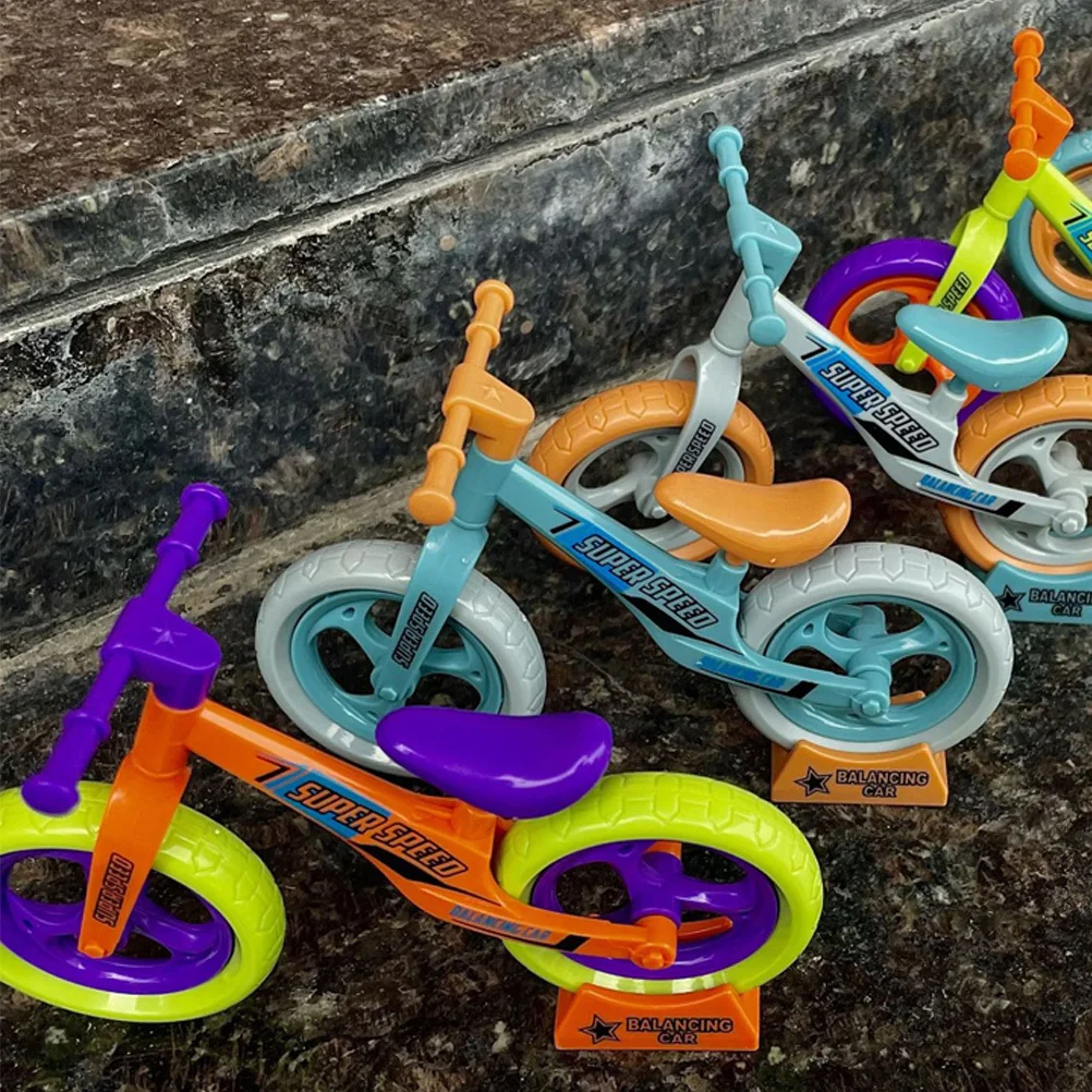 12pçs mini montagem para crianças, criativo, faça você mesmo, educacional, presentes de aniversário, estimular a imaginação, montagem de brinquedo de bicicleta