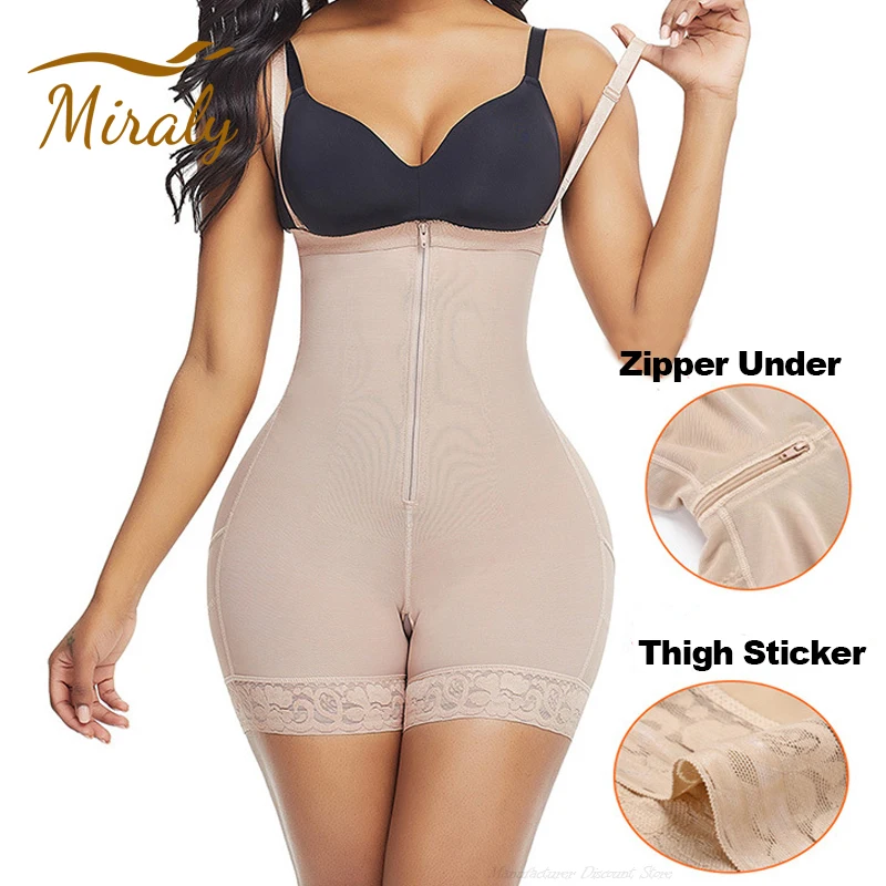 New Fajas Colombiana Girdle Women Shapewear Bodysuits Reducing Waist Trainer Body Shaper Tummy Control Butt Lifter Thigh Slimmer