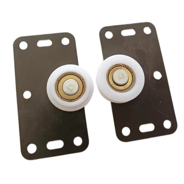 4 Sets Furniture Slide Wheels for Closet Door And Store Use - Furniture Moving Casters for Smooth Sliding And Easy Transport 5