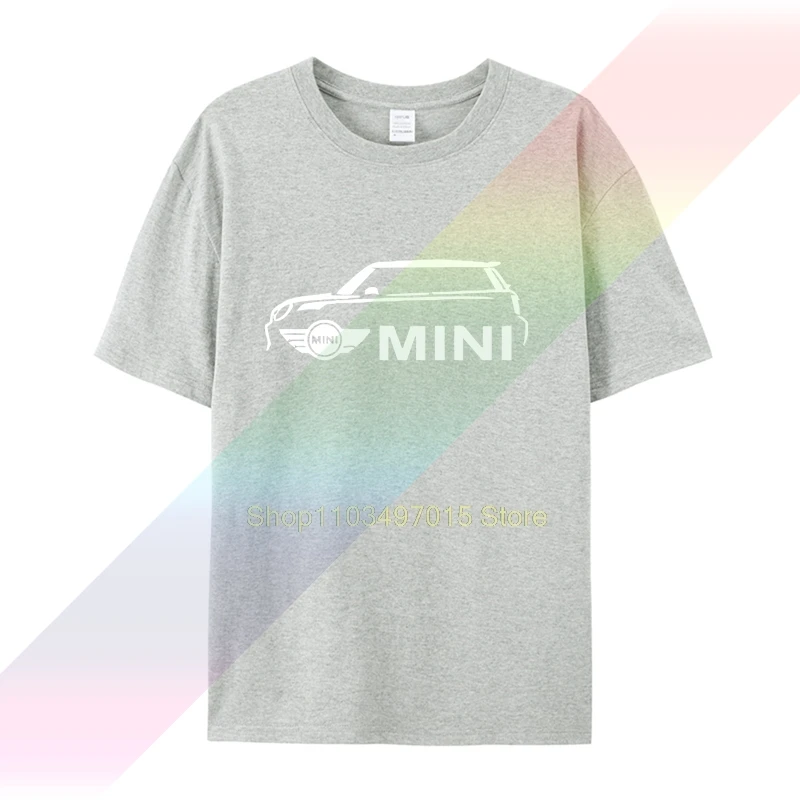 2019 ultimo stile Mini cooper s Print Car T-Shirt uomo Personality Design Graphic T Shirt