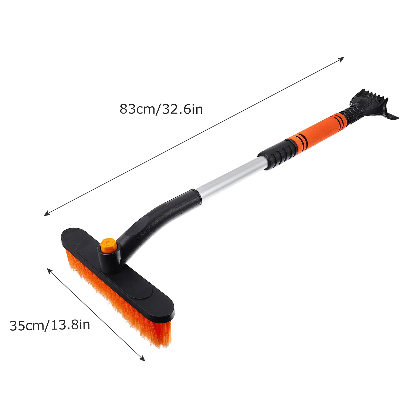 Snow Clean Tool Windshield Removal Ice Glass Scraper Brush Remover Blower Car