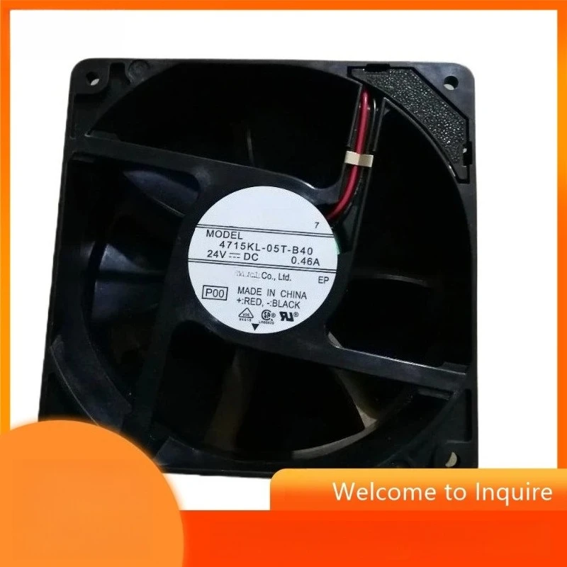 

Brand New Original 4715KL-05T-B40 12038 24V 0.46A 120mm 38mm Cooling Fan for Industrial and Cabinet Cooling Fast delivery