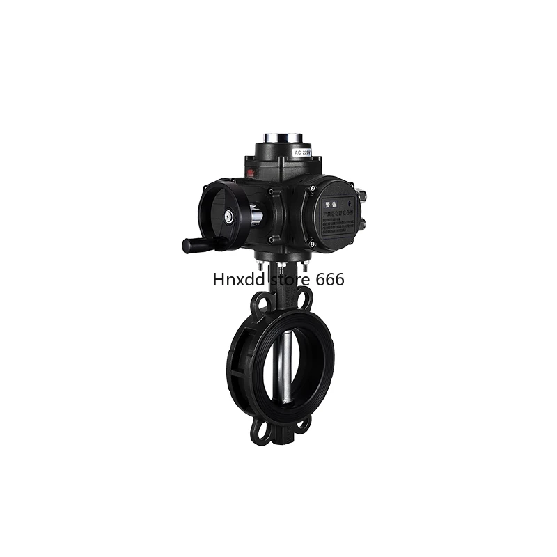 Explosion-proof Electric Wafer Butterfly Valve Electric Switch Adjustment Type Quick Open Waterproof Cast Steel Stainless Steel