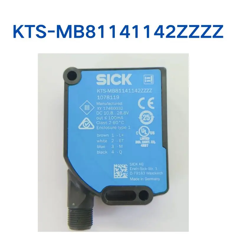 

Used Sike SICK color code sensor KTS-MB81141142ZZZZ tested OK and shipped quickly