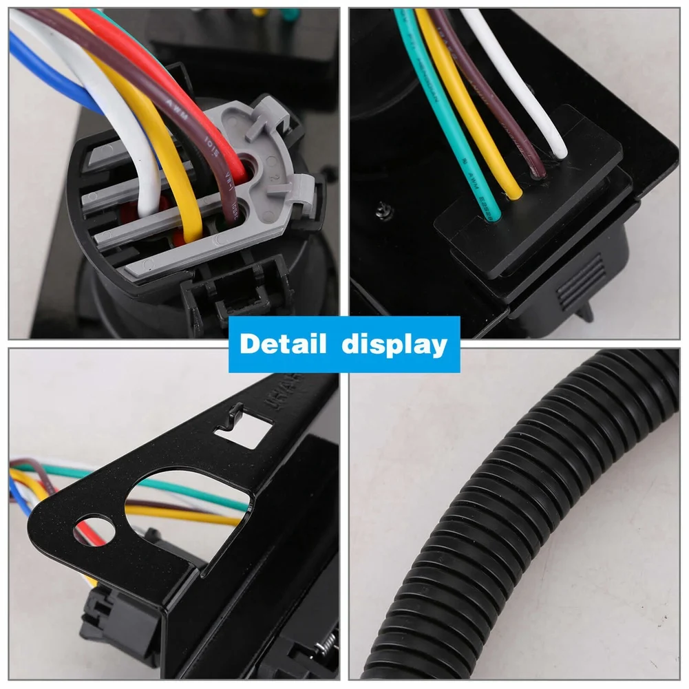 

Simple Trailer Tow Wiring Harness ABS 2C3Z13A576DA For 2002-2004 Ford F250 F350 4 & 7 Pin Plug
