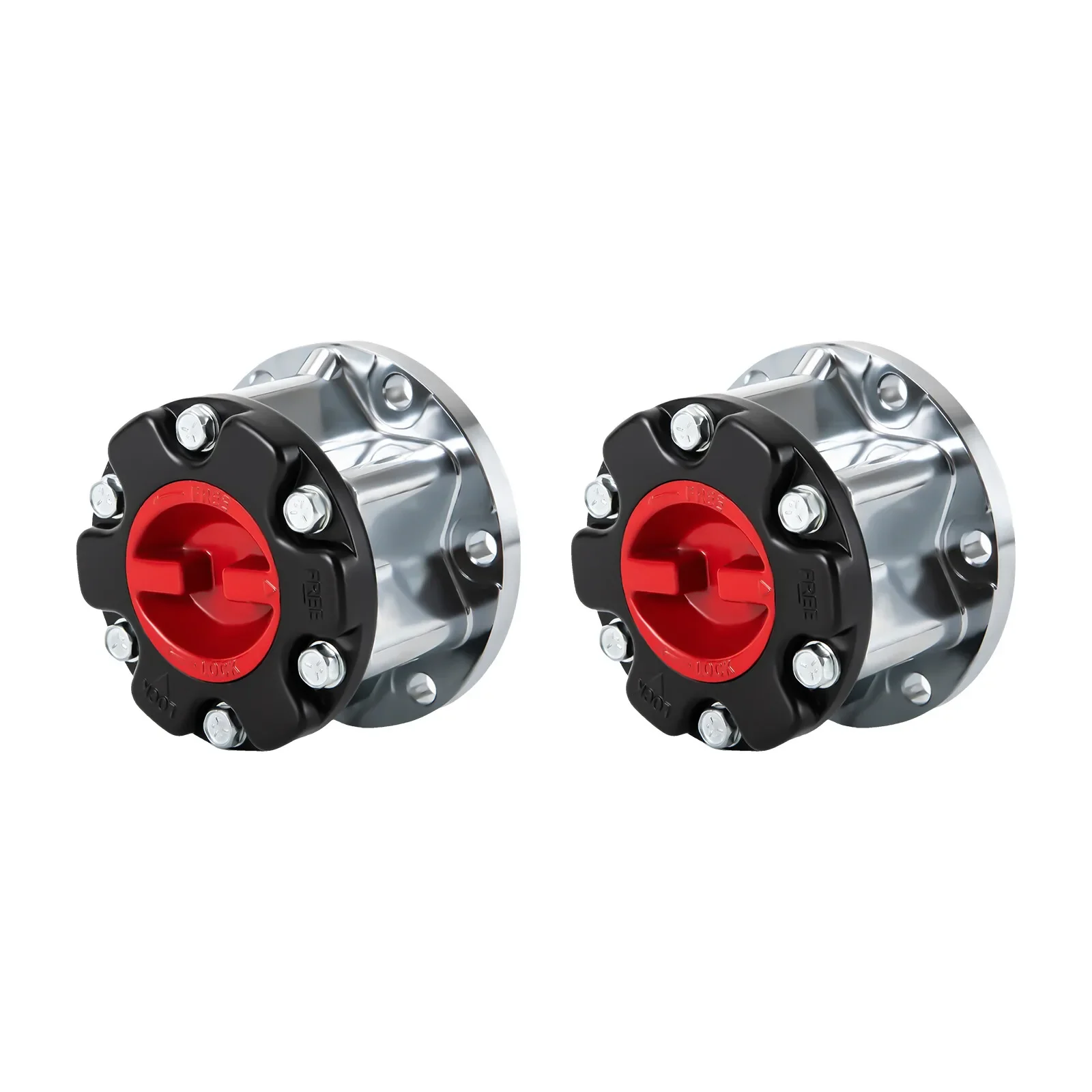 Manual Locking Hubs (2) for 1986-1995 Toyota Pickup/4Runner/T100 - Heavy Duty 4WD Upgrade