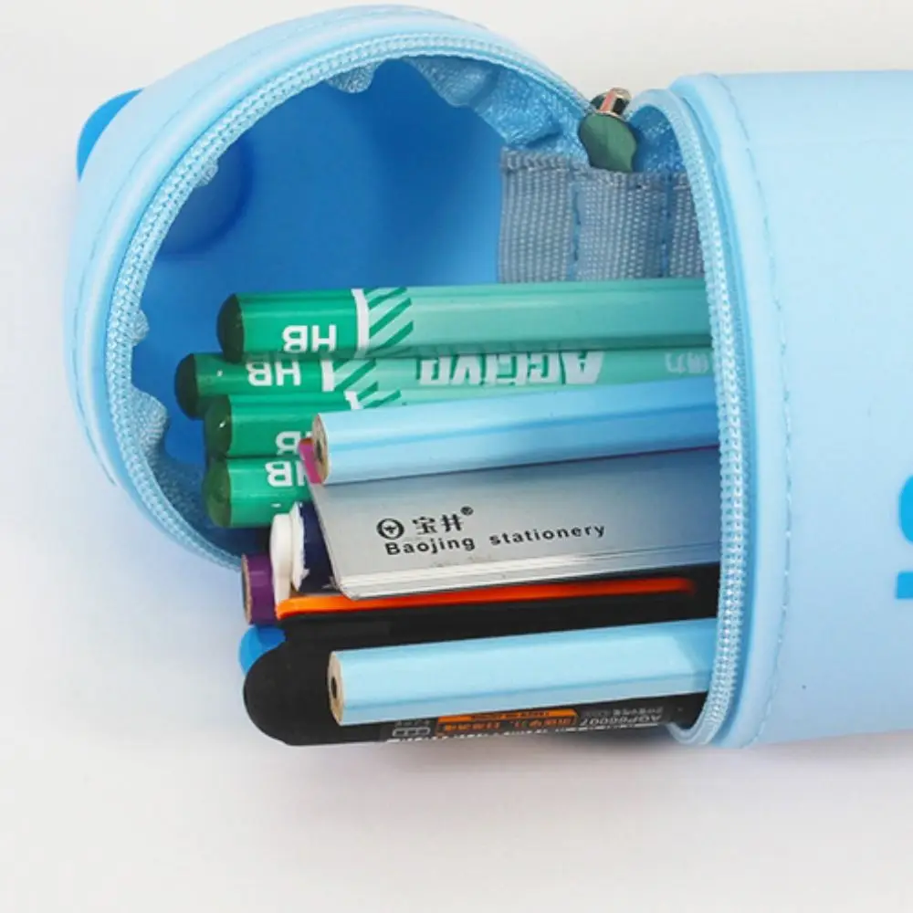 Держатель для ручек в форме маркера, съемная присоска, держатель для кистей для макияжа, силиконовый красочный органайзер для хранения канцелярских принадлежностей, офисный