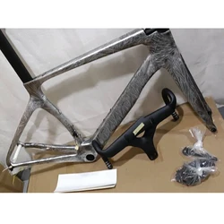 X5 carbon road bike frame, T1100 ud, 25 colors, ice crack grey frozen Color