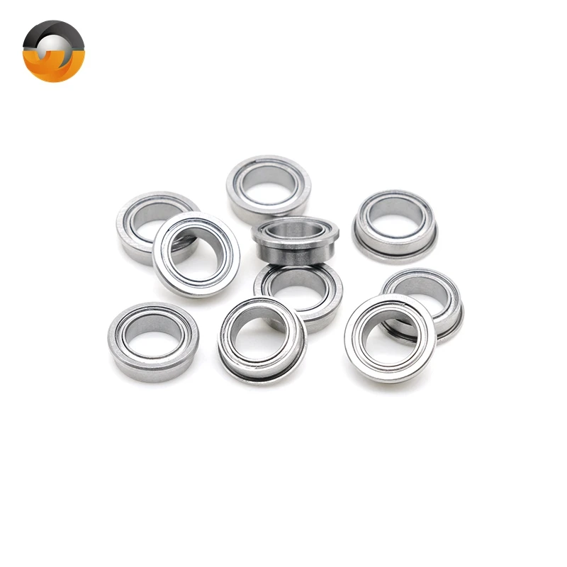 

10PCS FR166ZZ Miniature Flange Bearing 4.7625x9.525x3.175 mm ABEC-7 Inch Flanged Ball Bearings FR166 Z ZZ