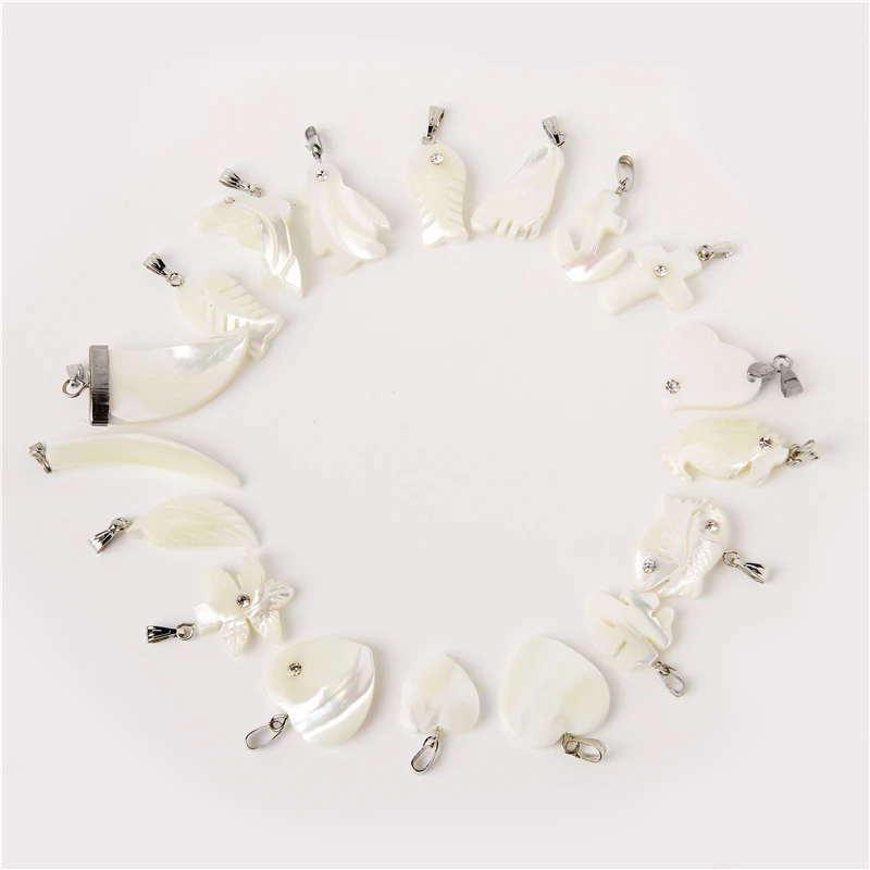 Подвески-из-натуральной-ракушки-белый-крест-якорь-кулон-в-форме-сердца-перламутровые-Подвески-для-изготовления-ювелирных-изделий-«сделай-сам»-ожерелье-серьги