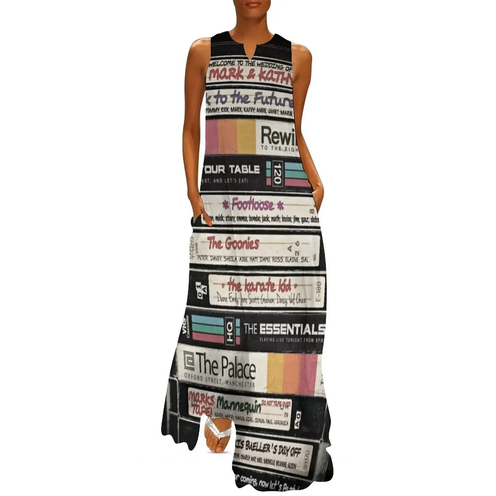 

Vhs party Long Dress Women's summer dress evening dress ladies Evening dresses Clothing female