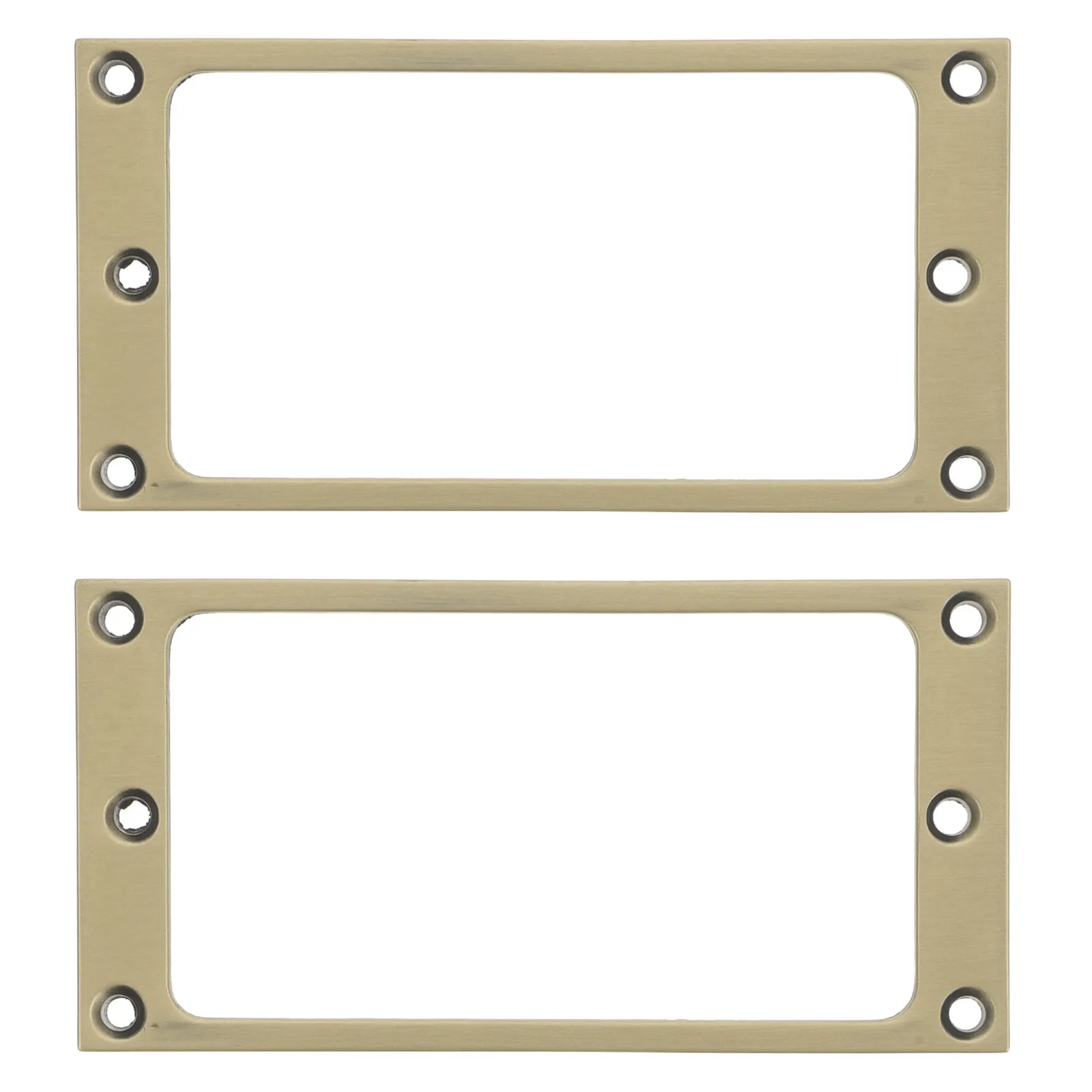 2Pcs Electric Guitar Pickup Frame Metal Humbucker Mounting Ring for Dual Coil Pickup Easy DIY Upgrade Reliable Tone Shielding