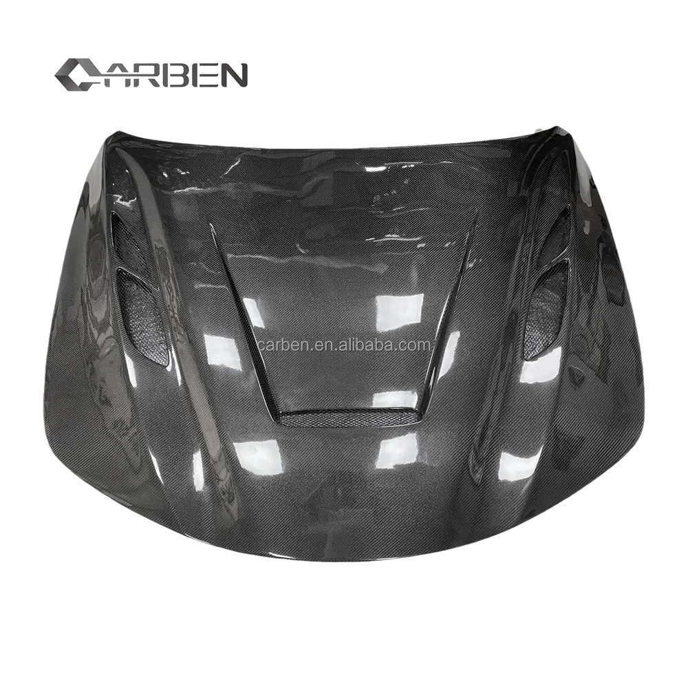 

Full Carbon Fiber Hood for Alfa Romeo Giulia High Quality GTAM Style Front Engine Cover