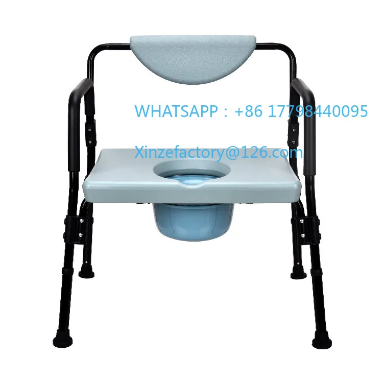 

Customizable Rehabilitation Toilet Chair for Elderly Home Bathroom Mobile