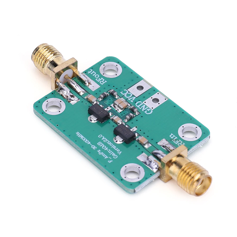 30-4000mhz Broadband RF Signal Amplifier DC 5V RF Wideband Amplifier Radio Frequency Amplifier Module for FM HF UHF