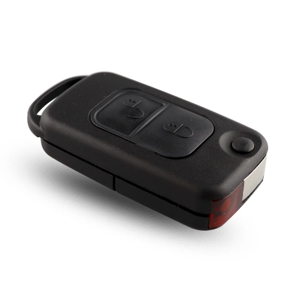 YIQIXIN Flip Remote Car Key Shell Cover Case For Mercedes Benz A C CL S SL SEL SLK ML W168 W124 W202 W210 W211 W203 Replacement